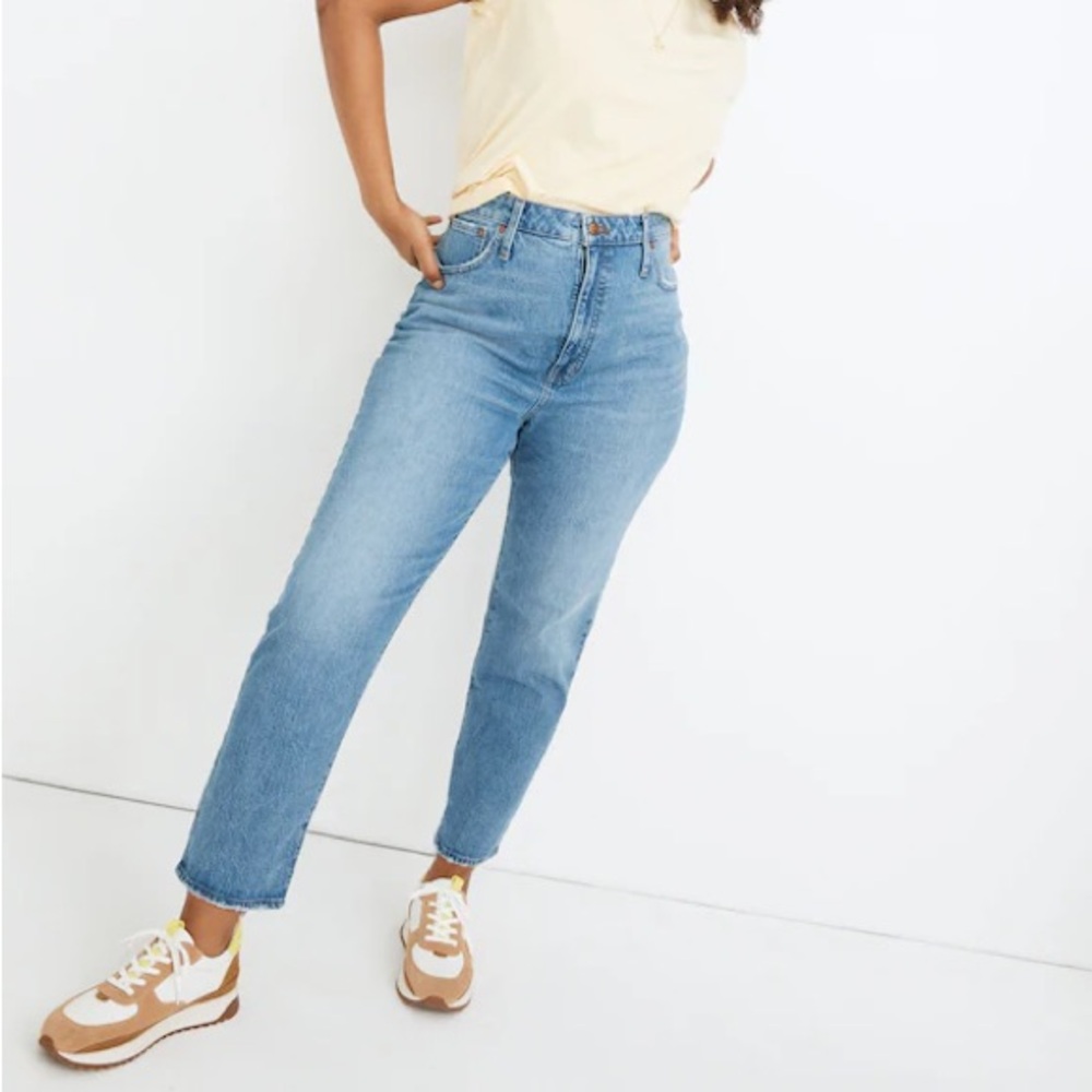Madewell classic straight Jean